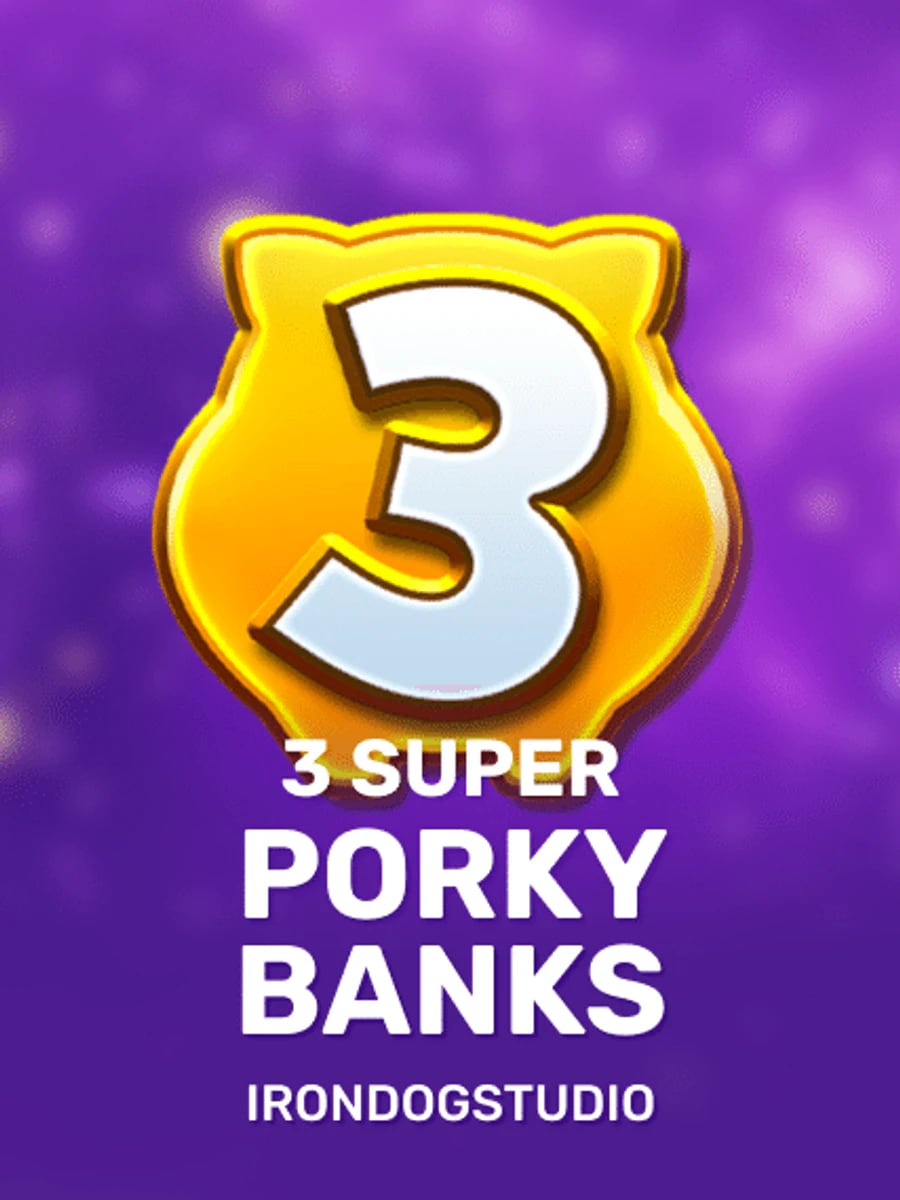3 Super Porky Banks slot game artwork