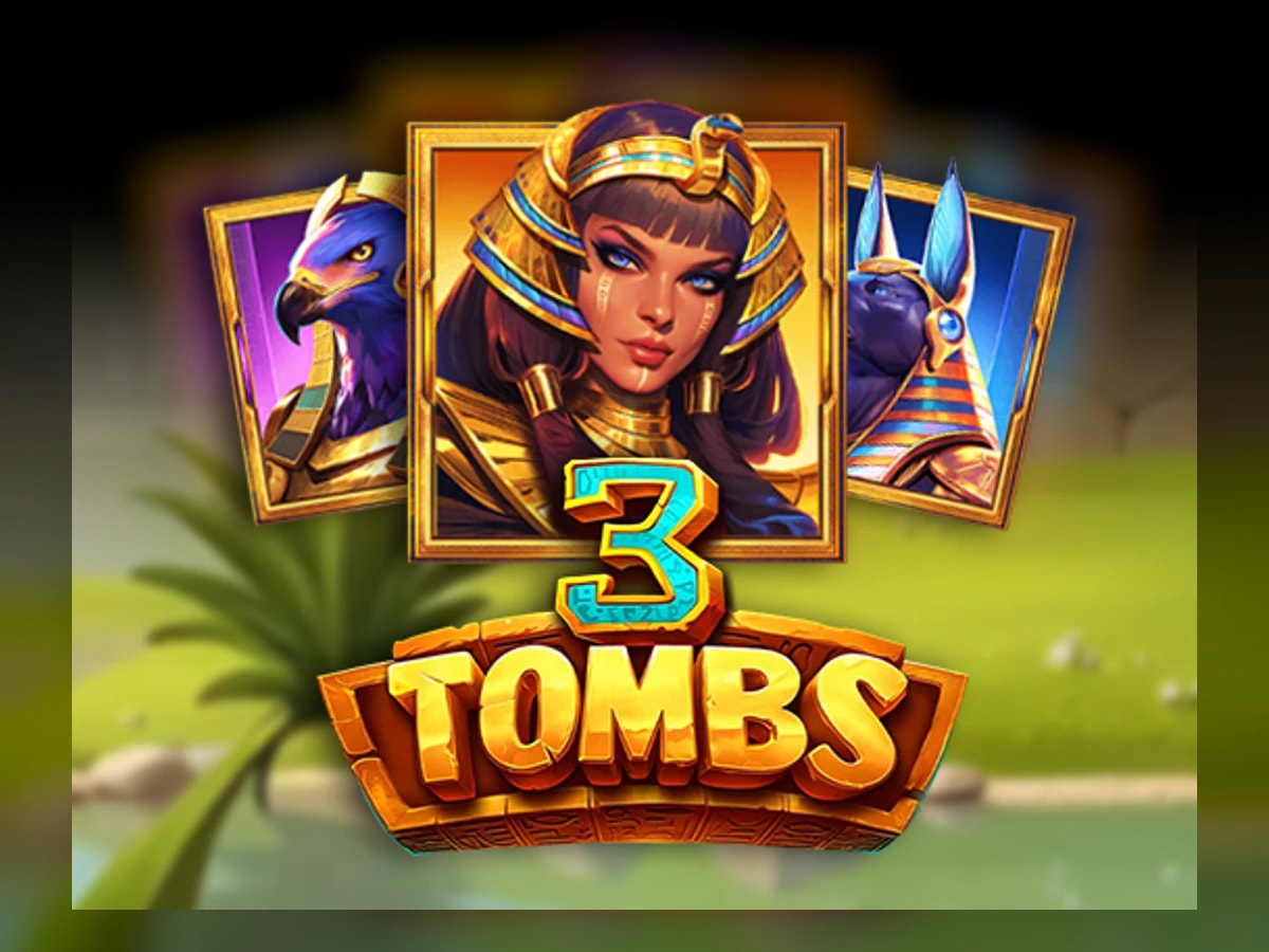 3 Tombs slot game artwork