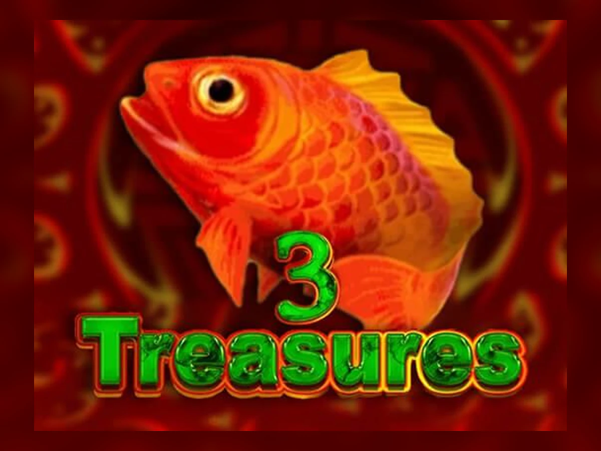 3 Treasures slot game artwork