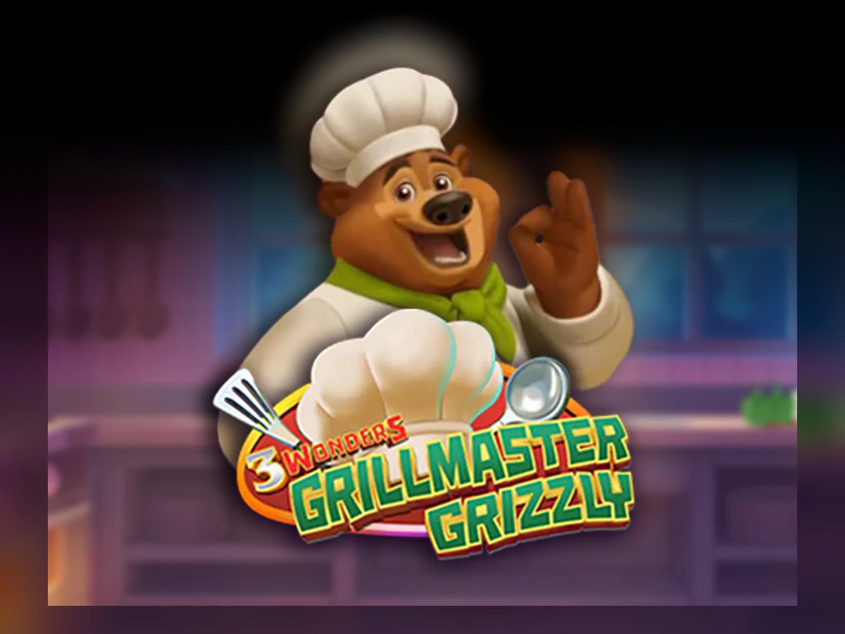 3 Wonders Grillmaster Grizzly slot game artwork