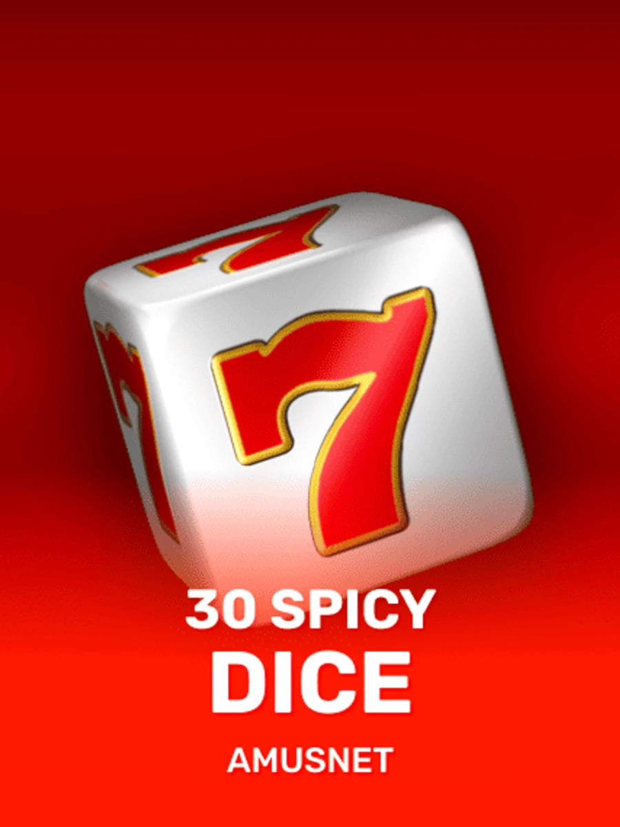 30 Spicy Dice slot game artwork