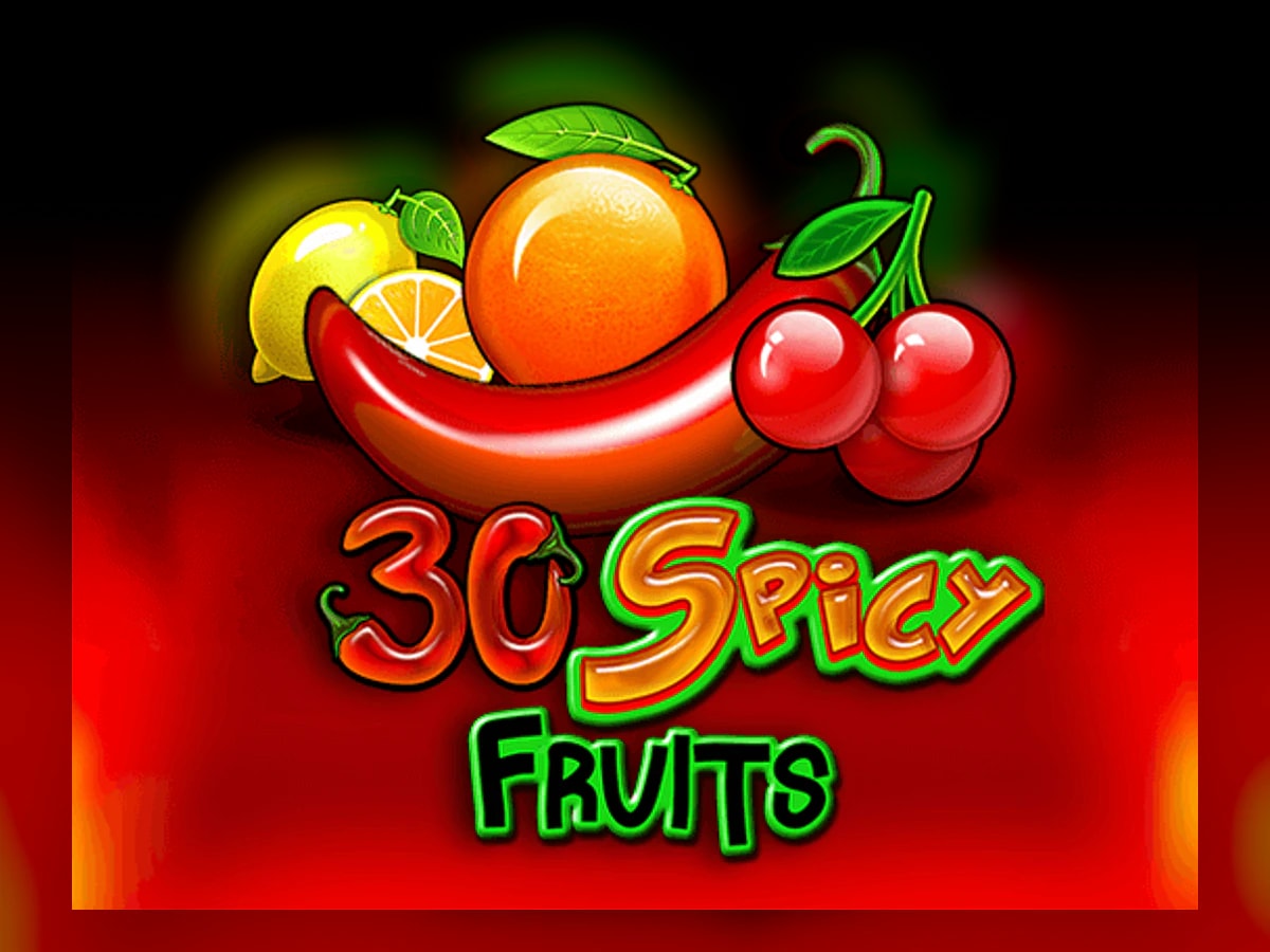 30 Spicy Fruits slot game artwork