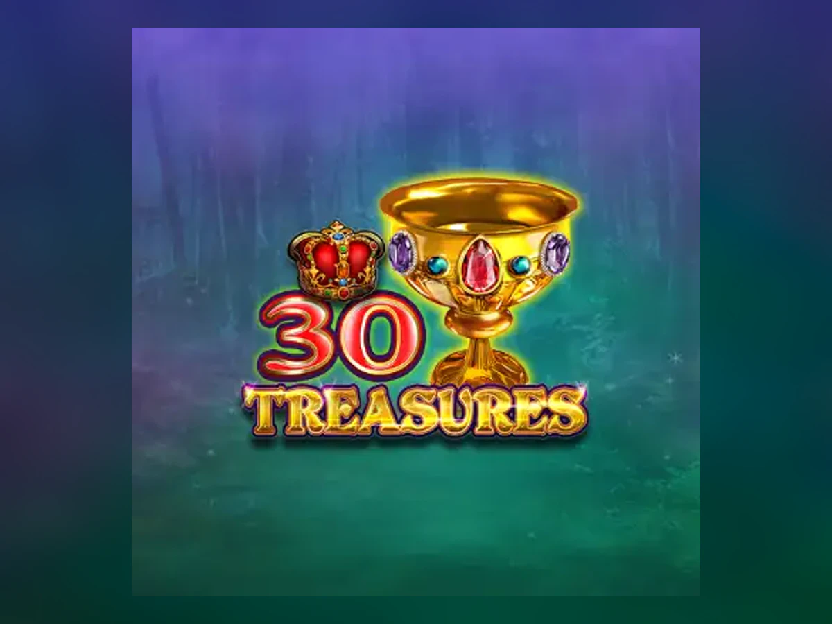 30 Treasures slot game artwork