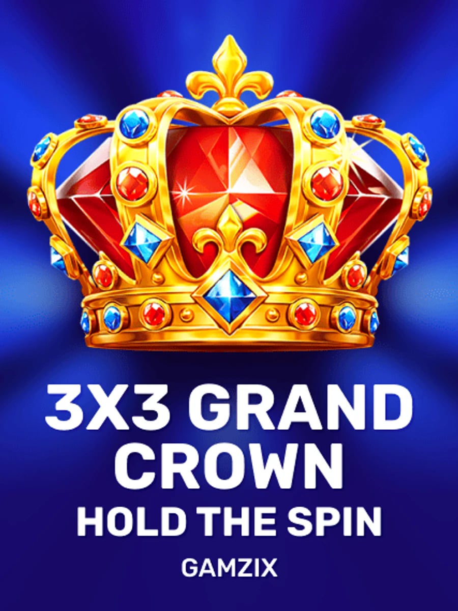 3x3 Grand Crown: Hold the Spin slot game artwork