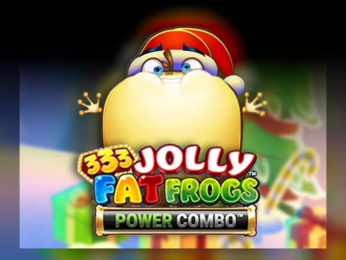 333 Jolly Fat Frogs Power Combo slot game artwork