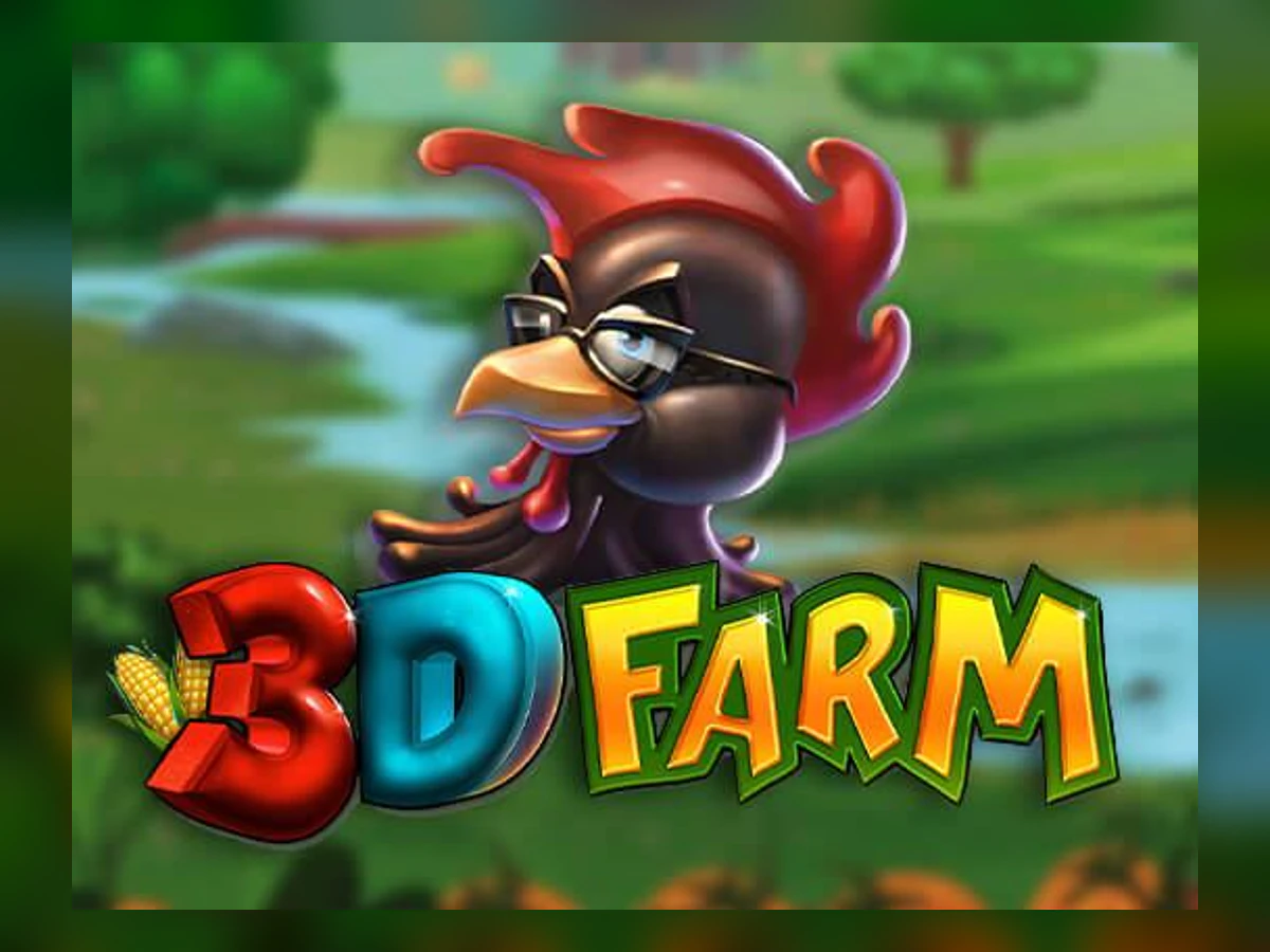3D Farm slot game artwork