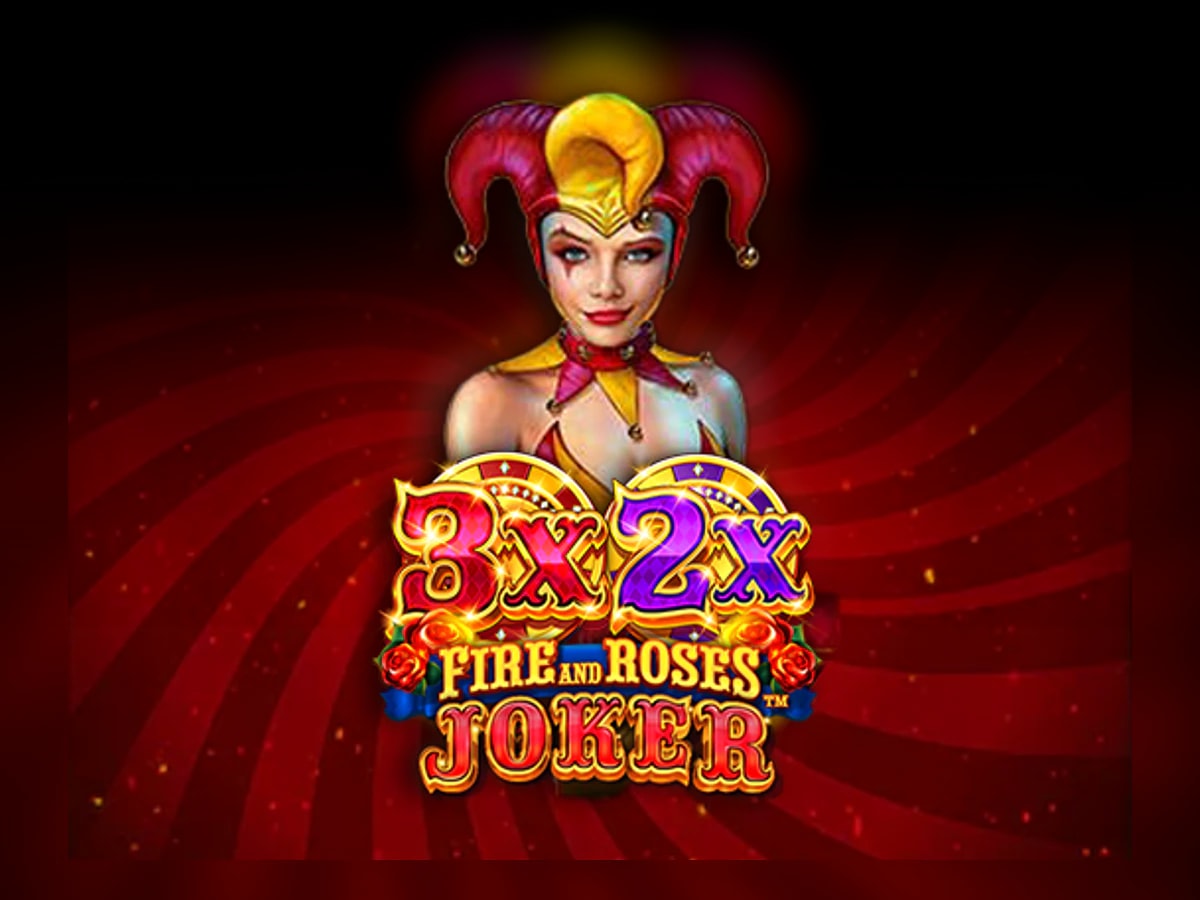 3x 2x Fire and Roses Joker slot game artwork