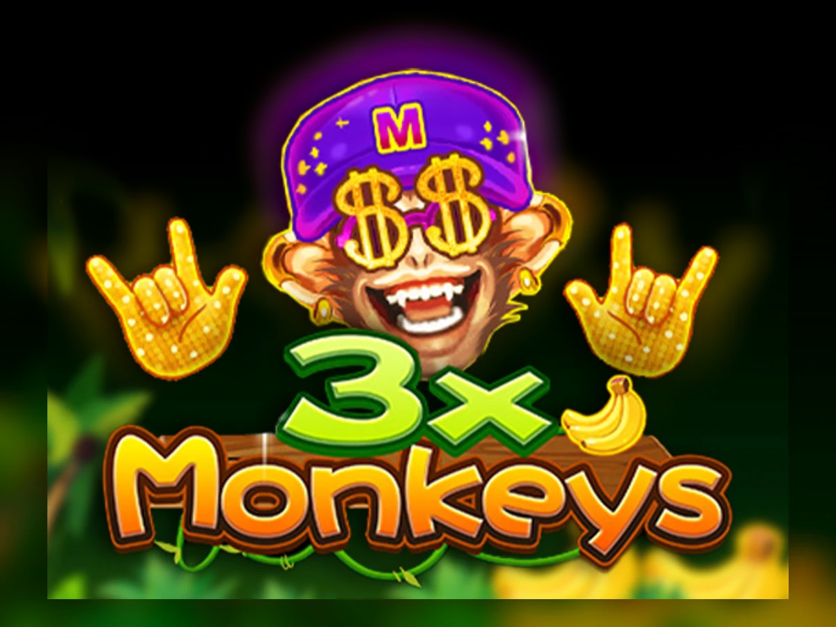 3x Monkeys slot game artwork