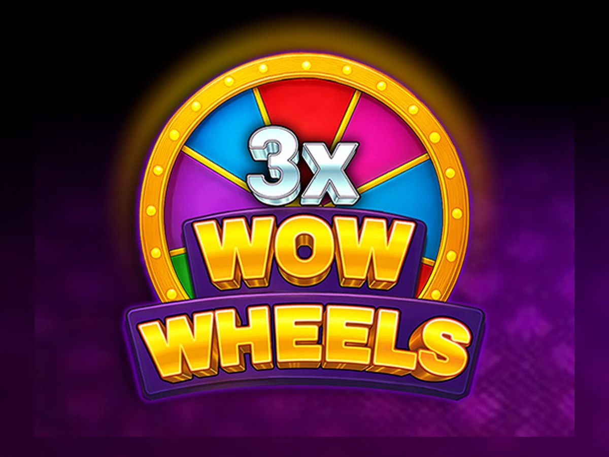 3x Wow Wheels slot game artwork