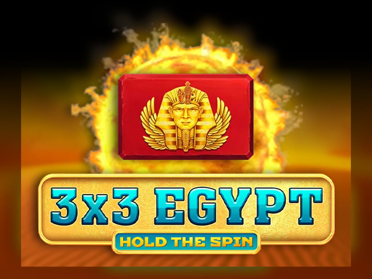 3x3 Egypt: Hold The Spin slot game artwork