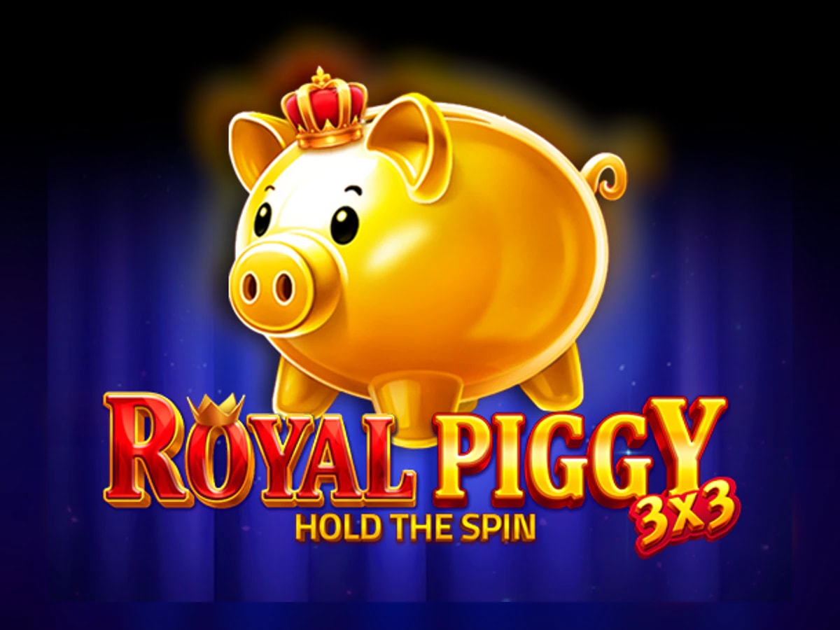 3x3 Royal Piggy Hold the Spin slot game artwork