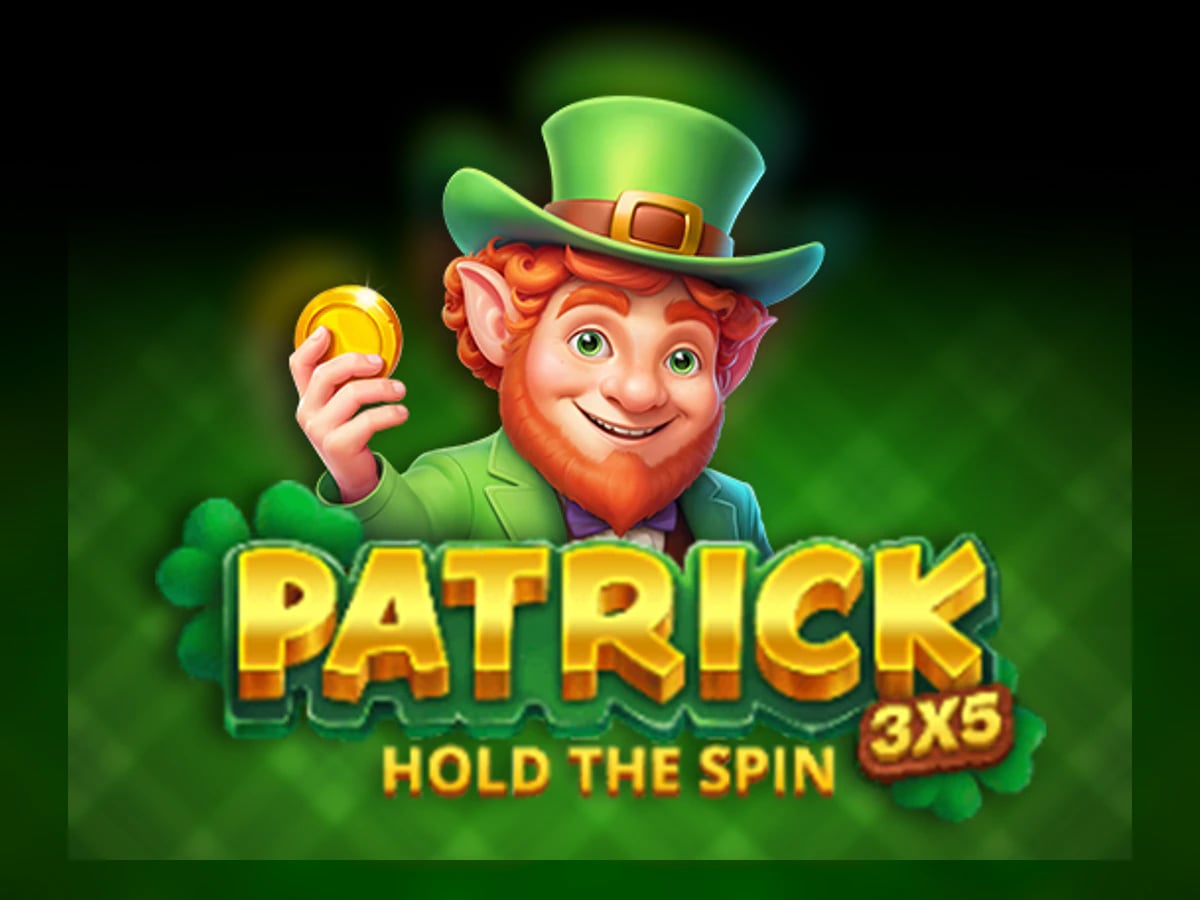 3x5 Patrick: Hold the Spin slot game artwork