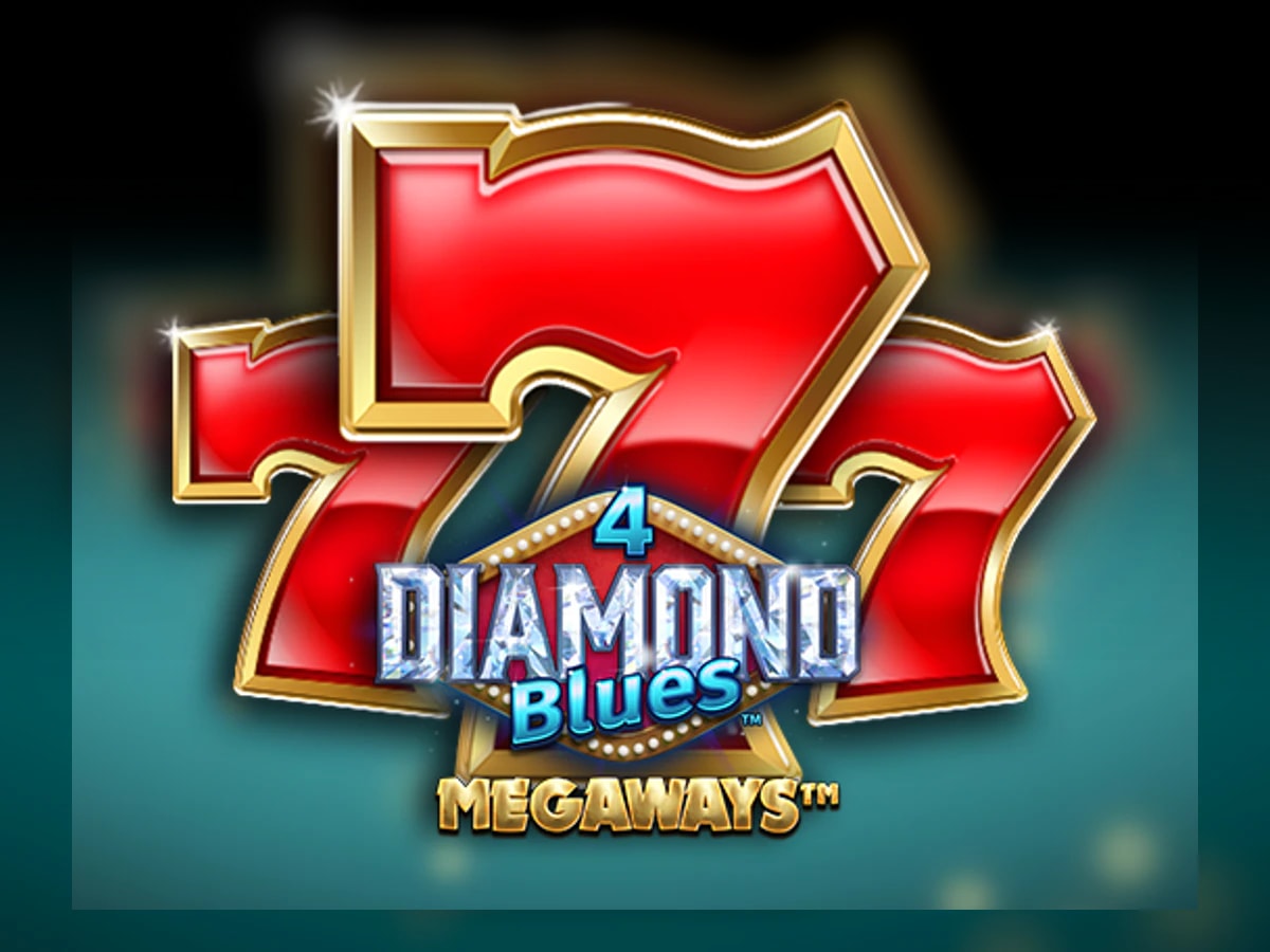 4 Diamond Blues Megaways slot game artwork