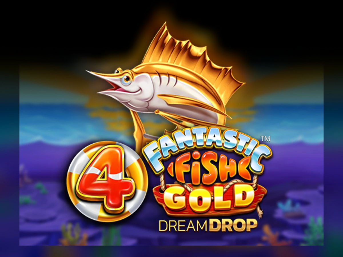 4 Fantastic Fish Gold Dream Drop slot game artwork