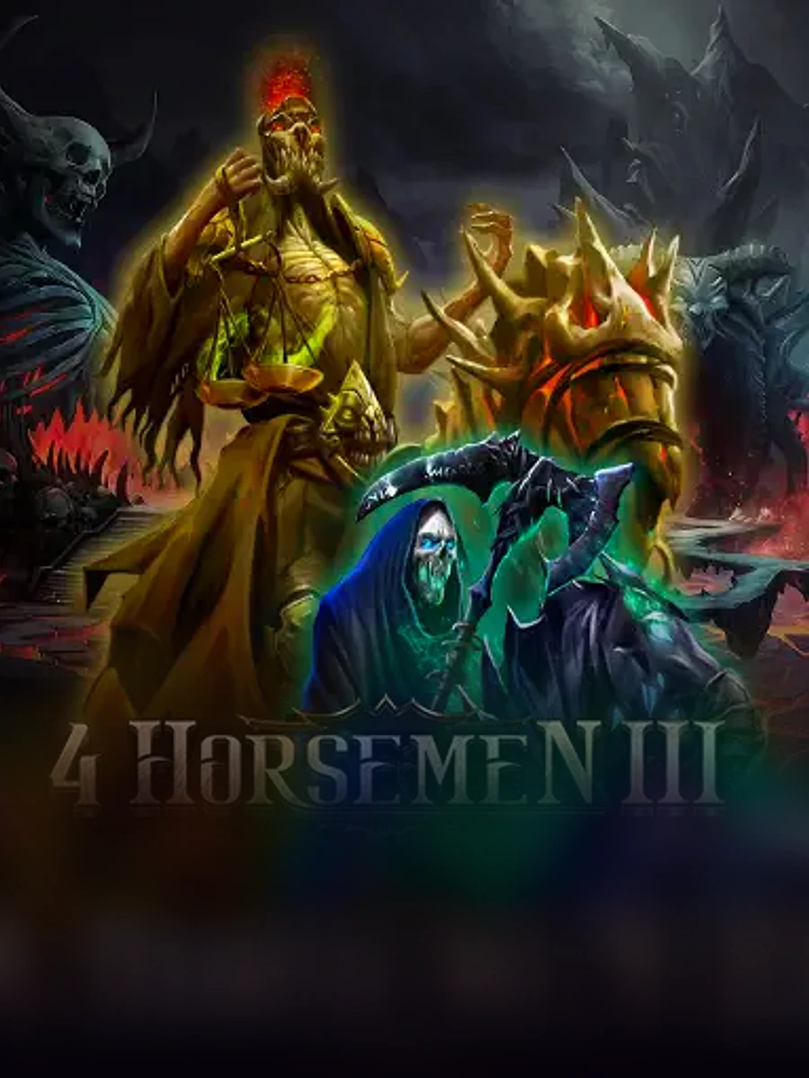 4 Horsemen 3 slot game artwork