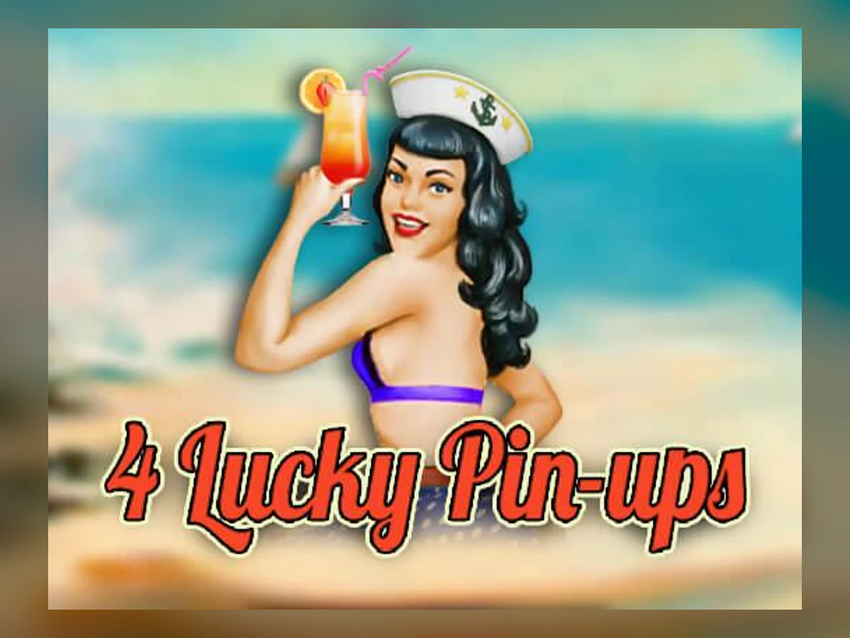 4 Lucky Pin-ups slot game artwork