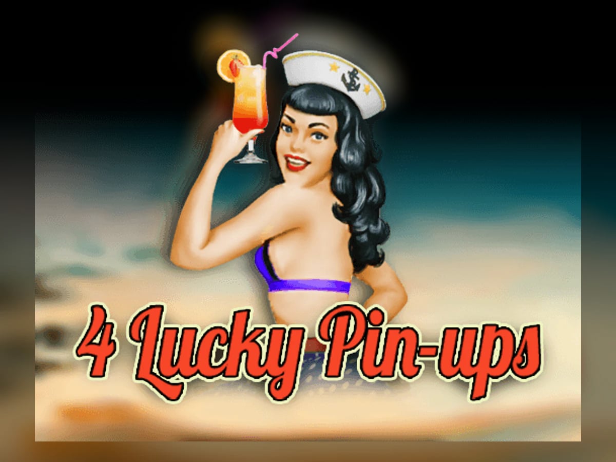 4 Lucky Pin-ups slot game artwork