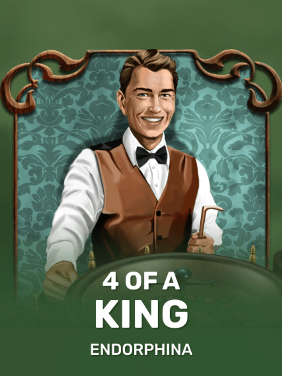 4 Of A King slot game artwork