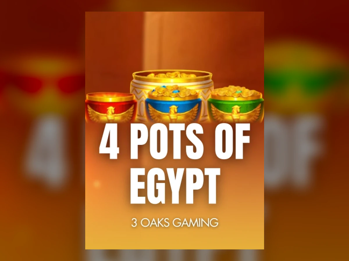 4 Pots of Egypt slot game artwork
