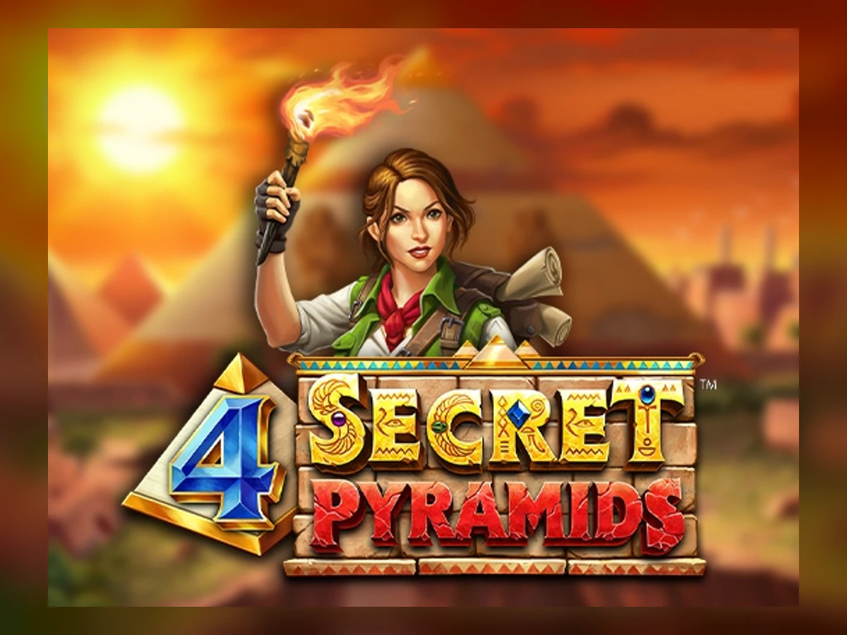 4 Secret Pyramids slot game artwork