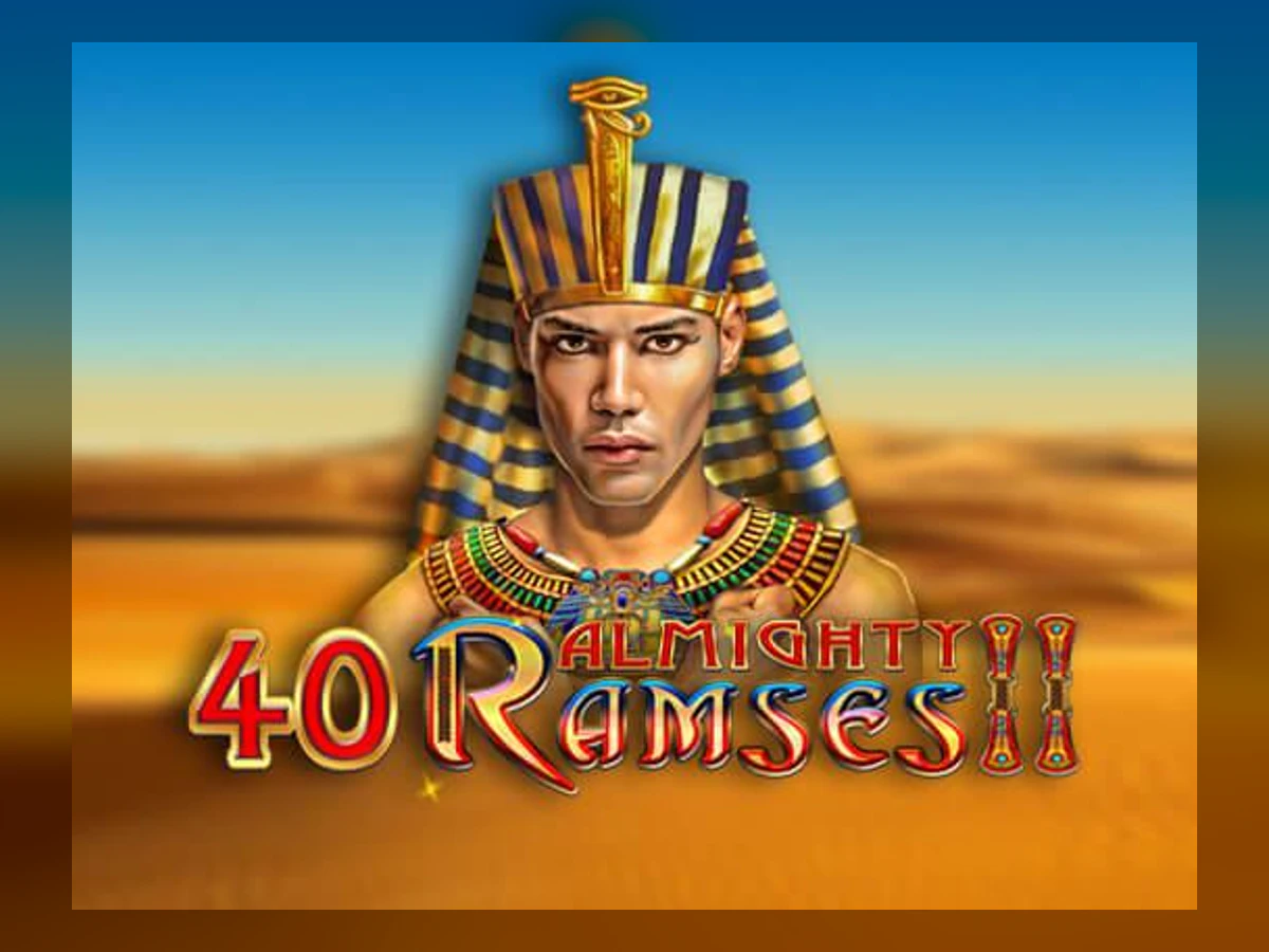 40 Almighty Ramses 2 slot game artwork