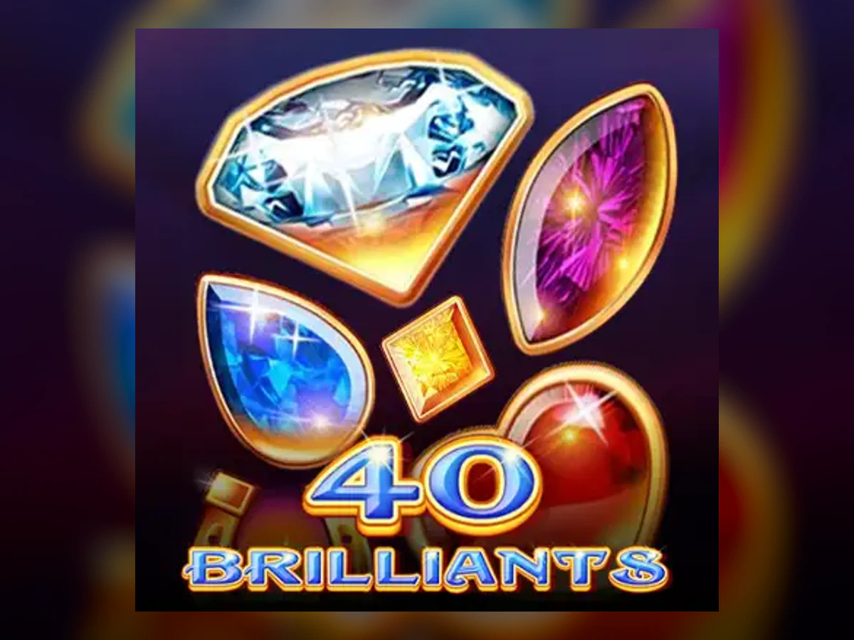 40 Brilliants slot game artwork