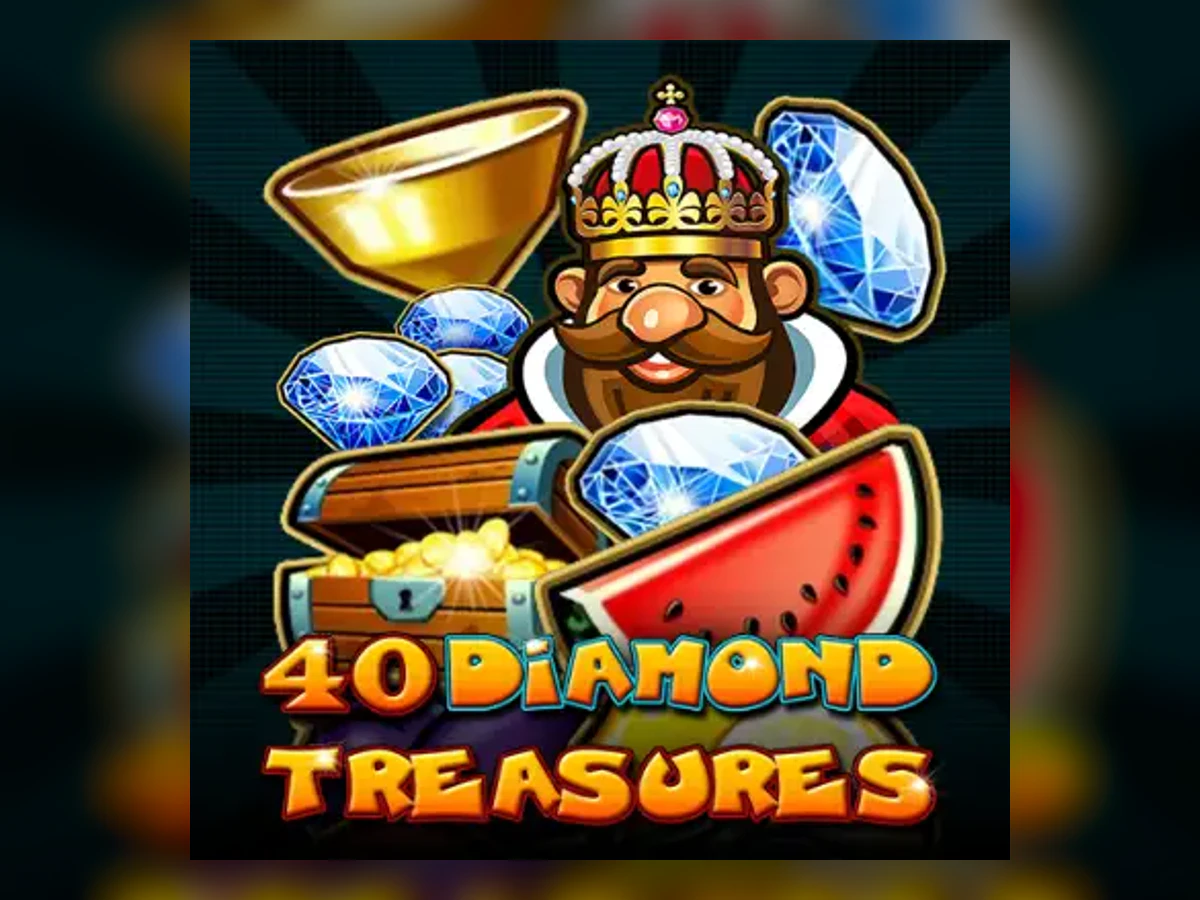 40 Diamond Treasures slot game artwork