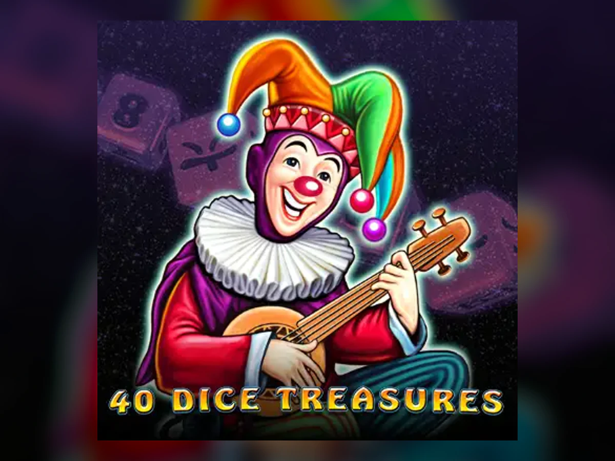 40 Dice Treasures slot game artwork