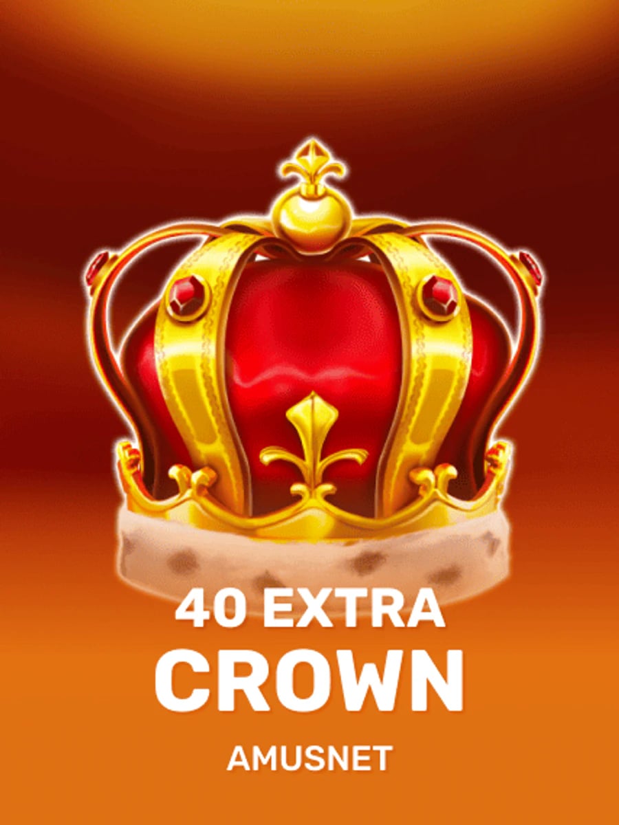 40 Extra Crown slot game artwork