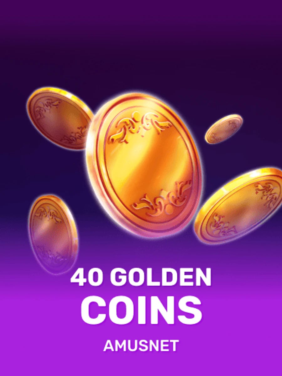 40 Golden Coins slot game artwork