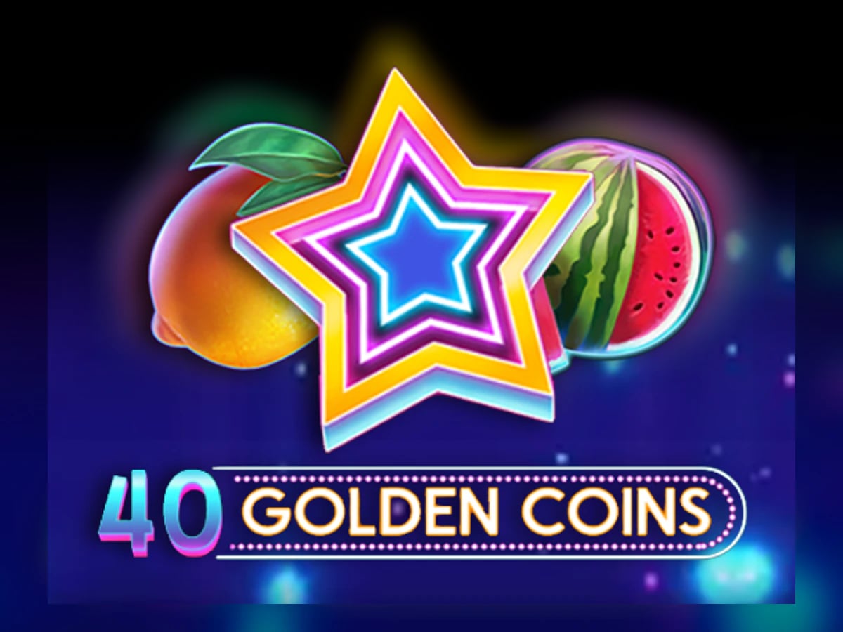 40 Golden Coins slot game artwork