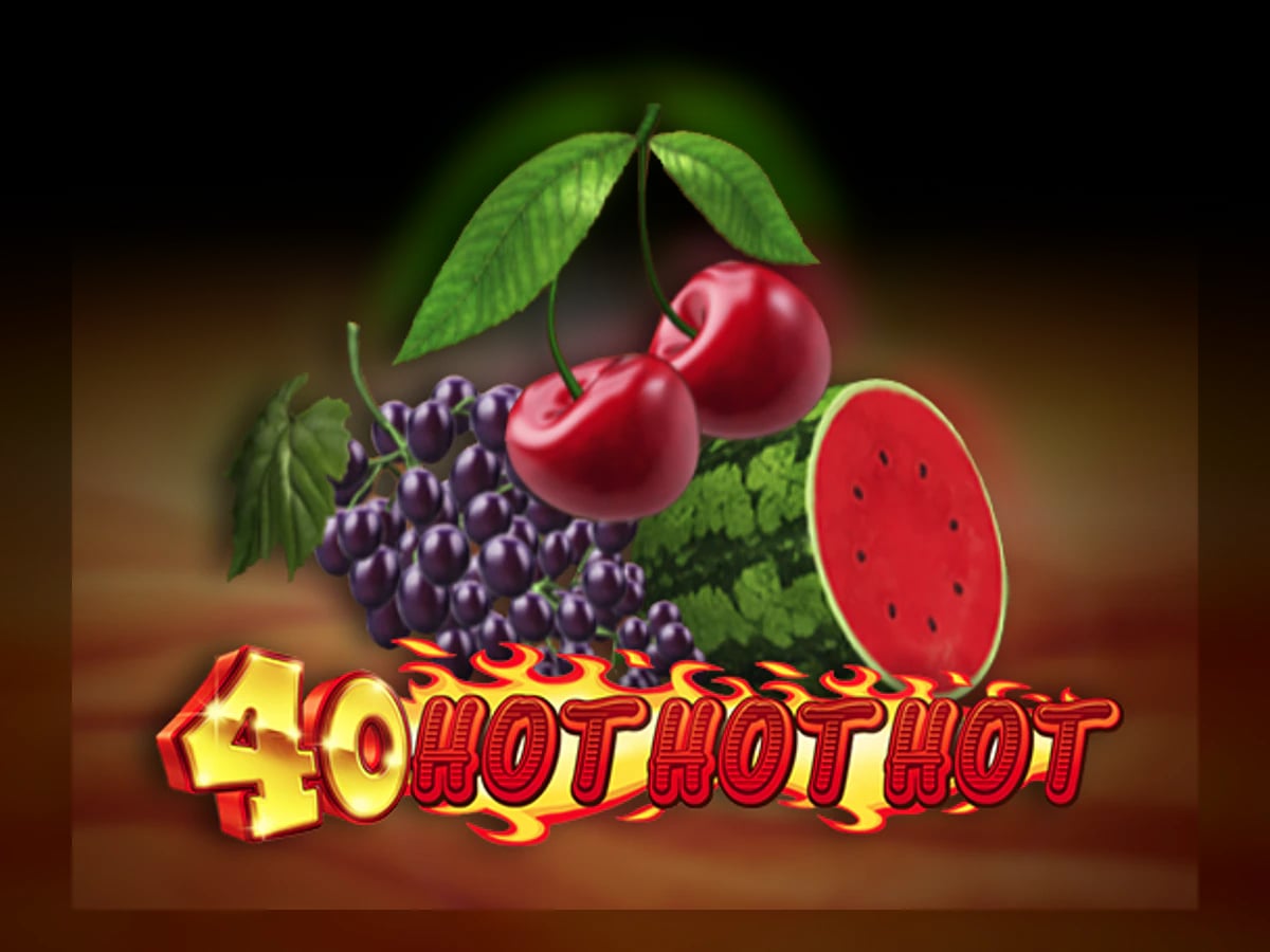 40 Hot Hot Hot slot game artwork