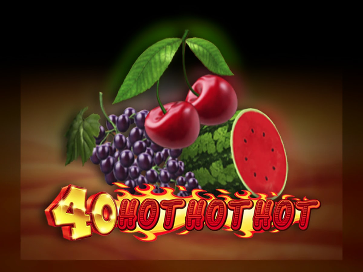 40 Hot Hot Hot slot game artwork