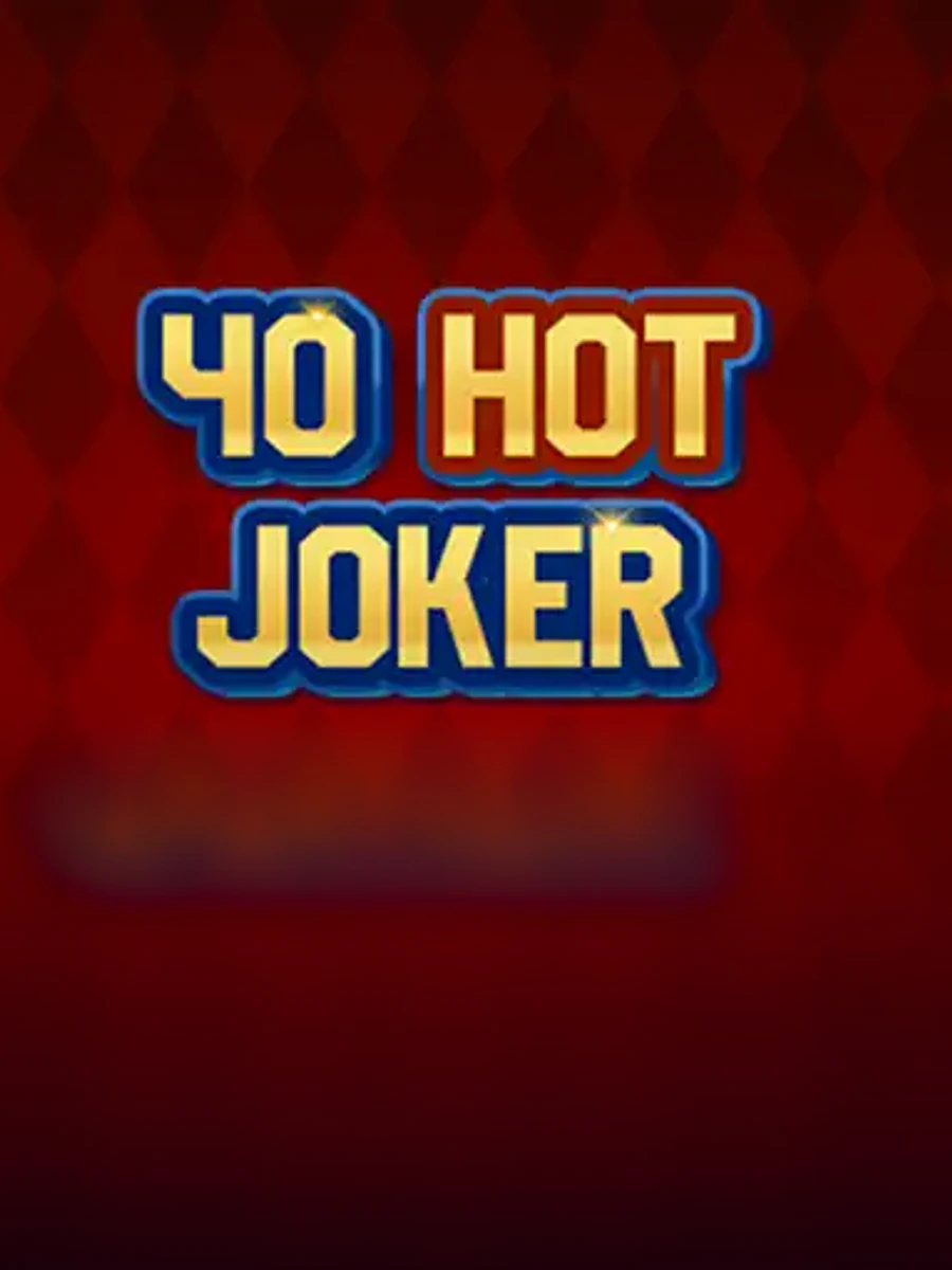 40 Hot Joker slot game artwork