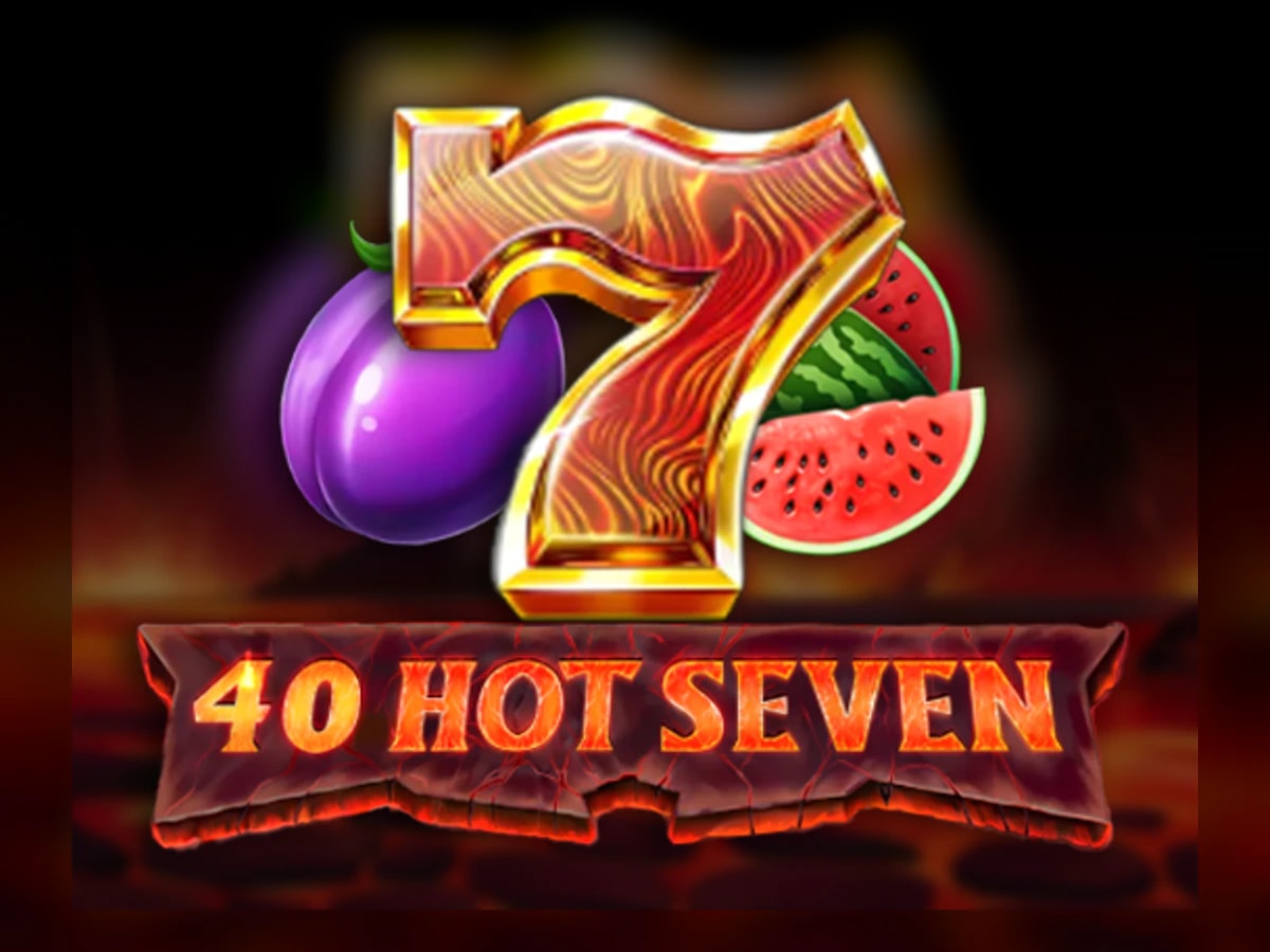 40 Hot Seven slot game artwork
