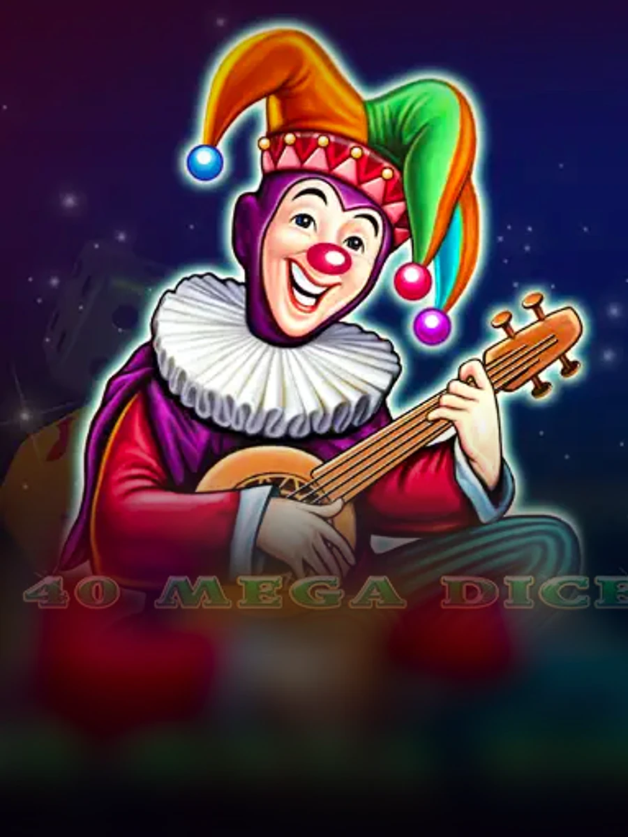 40 Mega Dice slot game artwork