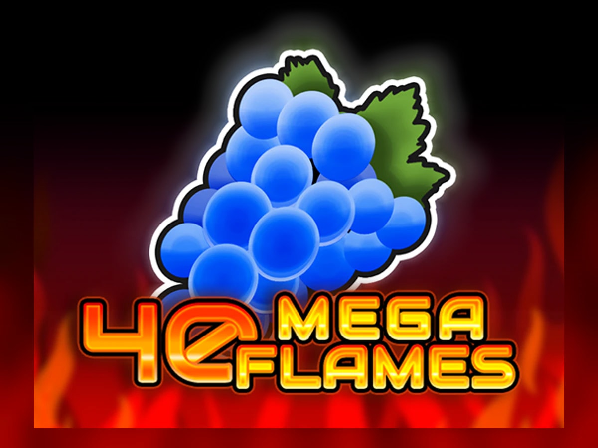 40 Mega Flames slot game artwork