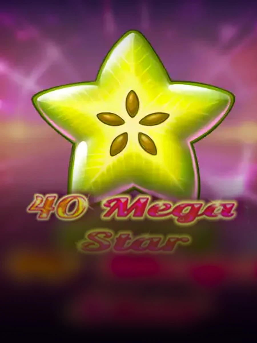 40 Mega Star slot game artwork