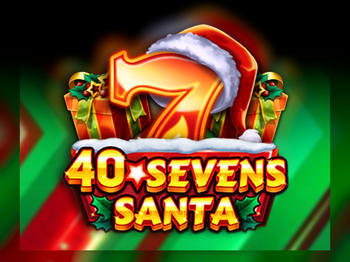 40 Sevens Santa slot game artwork