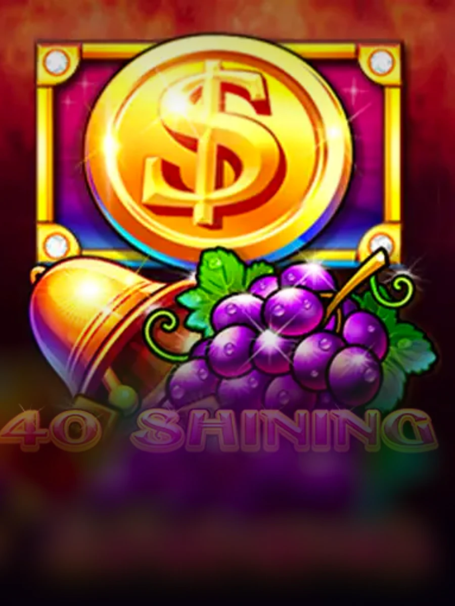 40 Shining Coins slot game artwork