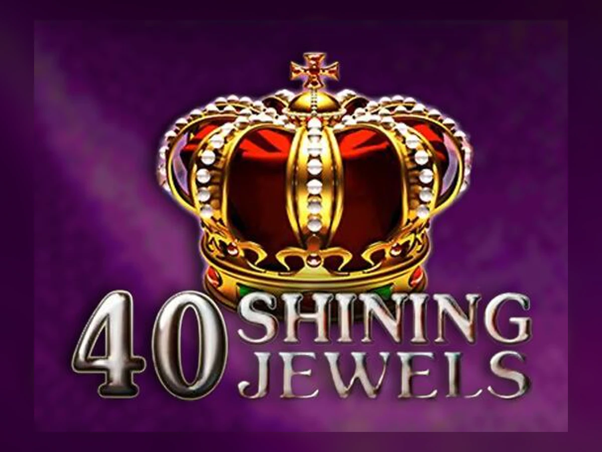 40 Shining Jewels slot game artwork