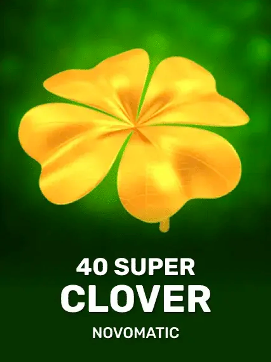 40 Super Clover slot game artwork