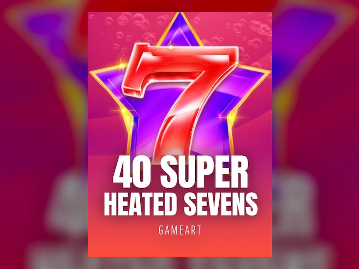 40 Super Heated Sevens slot game artwork