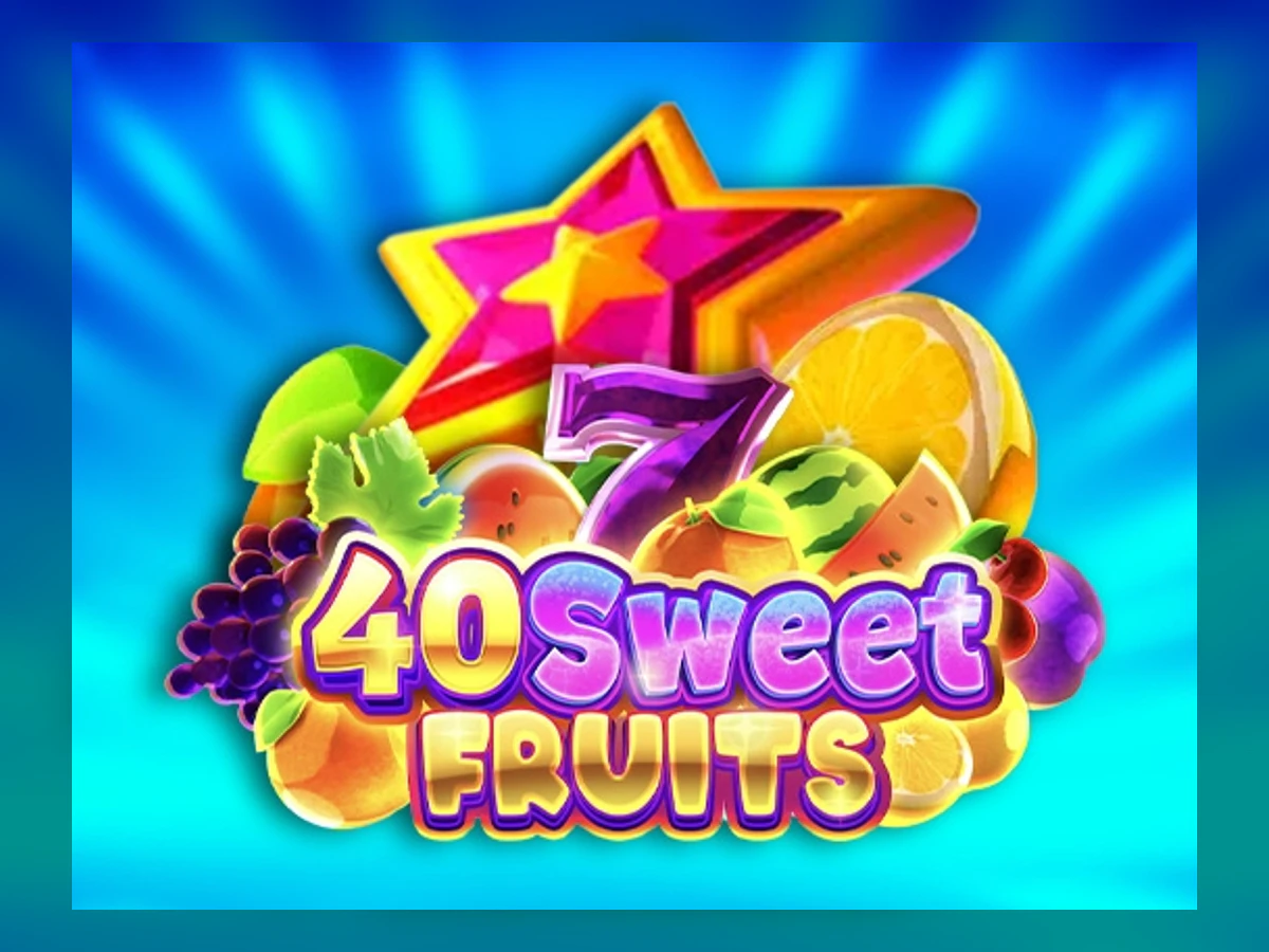 40 Sweet Fruits slot game artwork
