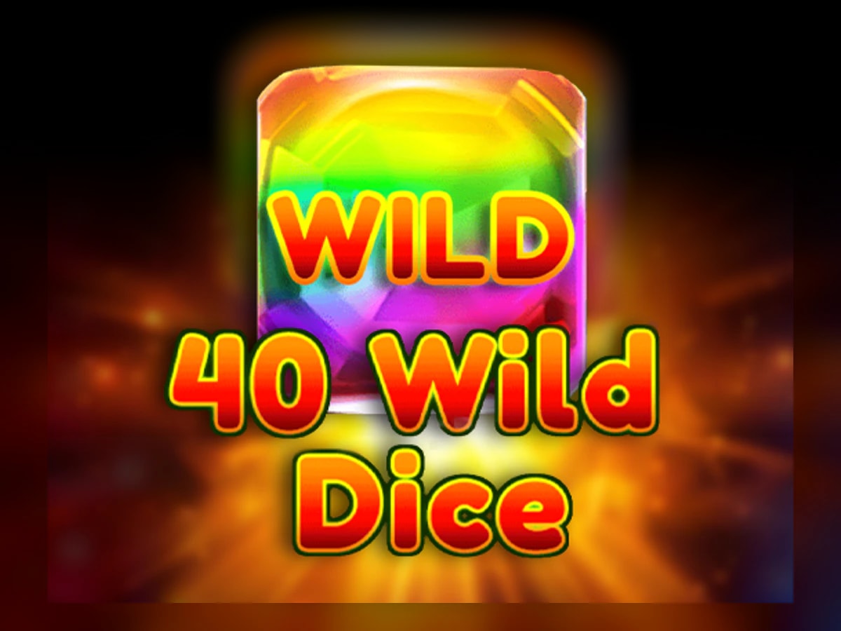 40 Wild Dice slot game artwork