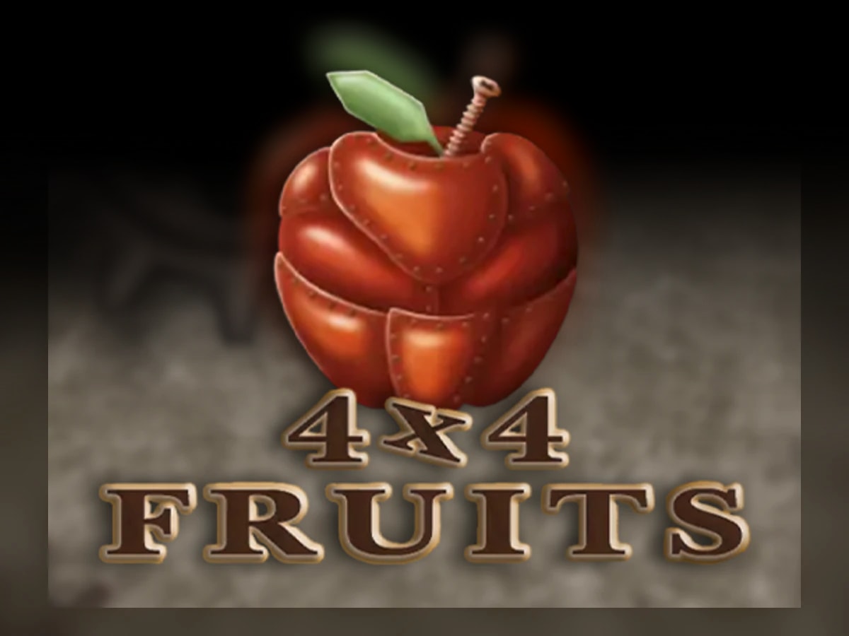 4x4 Fruits slot game artwork