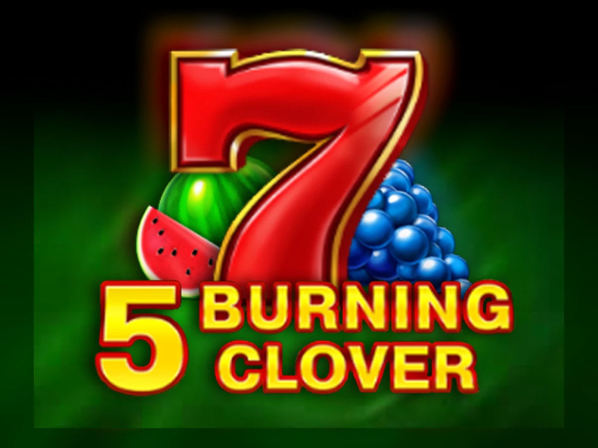 5 Burning Clover slot game artwork