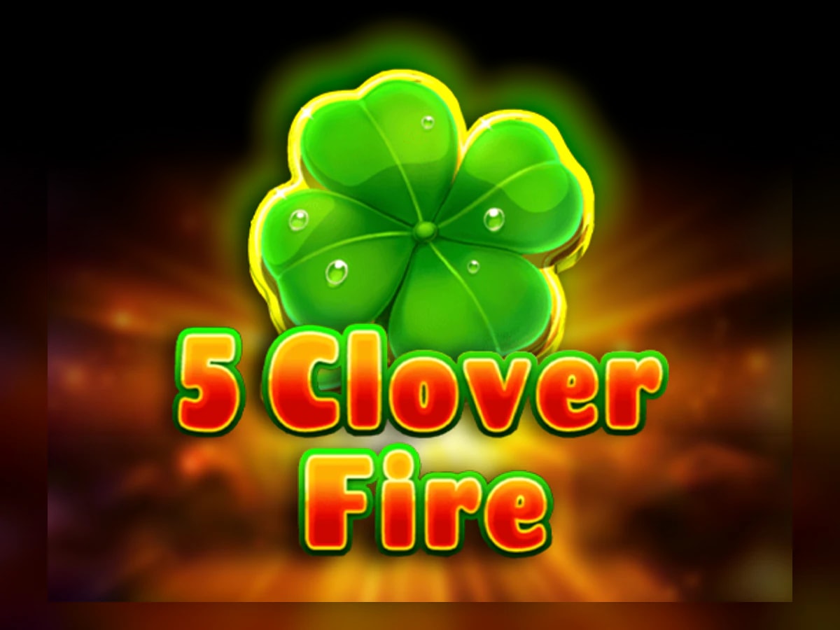 5 Clover Fire slot game artwork