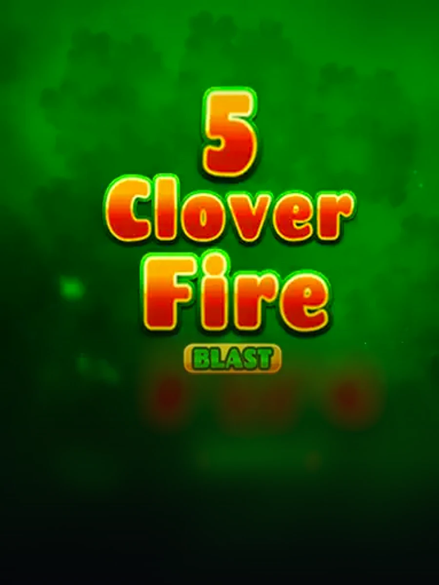 5 Clover Fire Blast slot game artwork