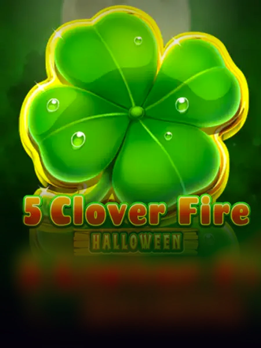 5 Clover Fire Halloween slot game artwork